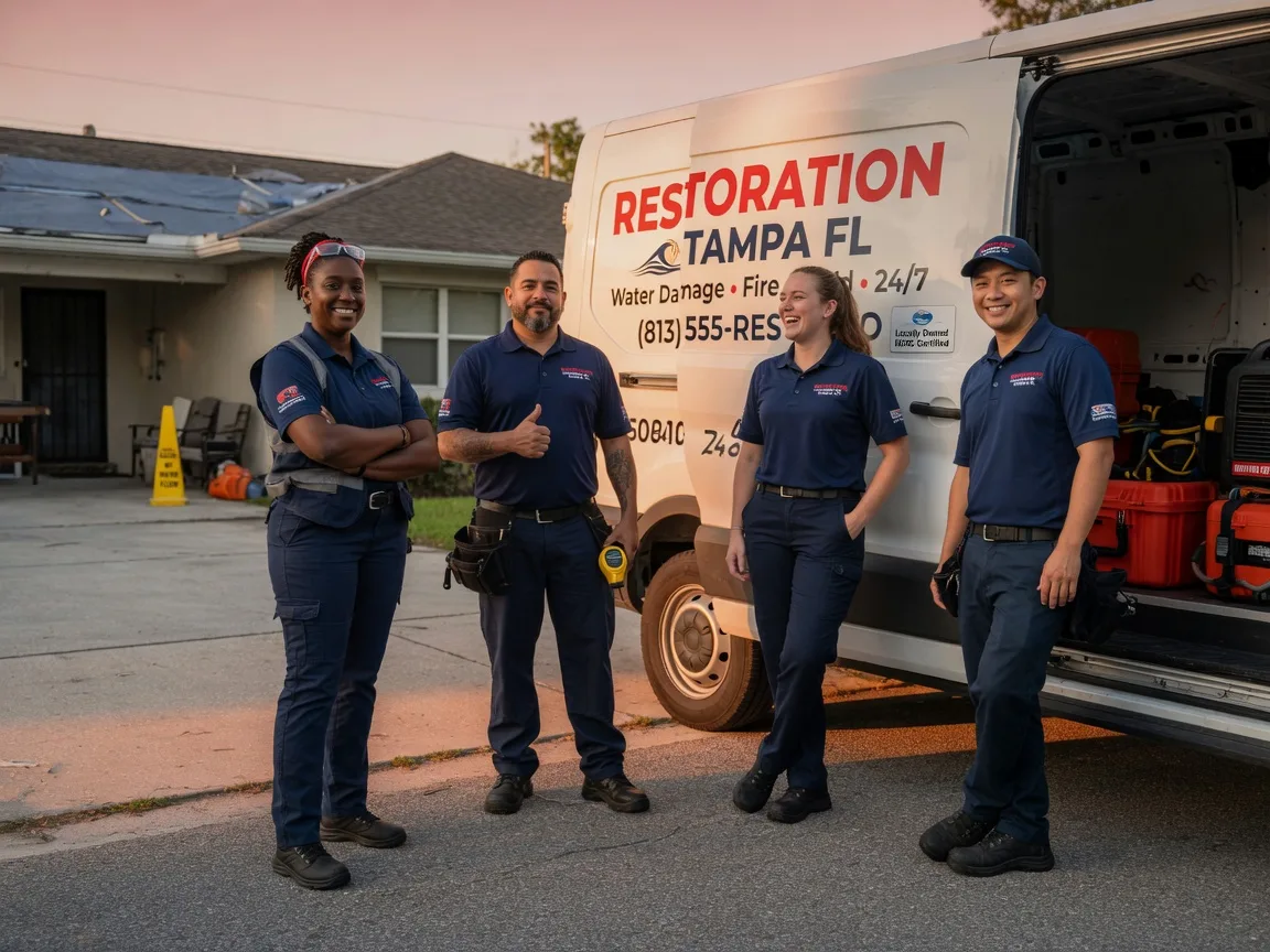 Water Damage Restoration company in Petroleum, IN