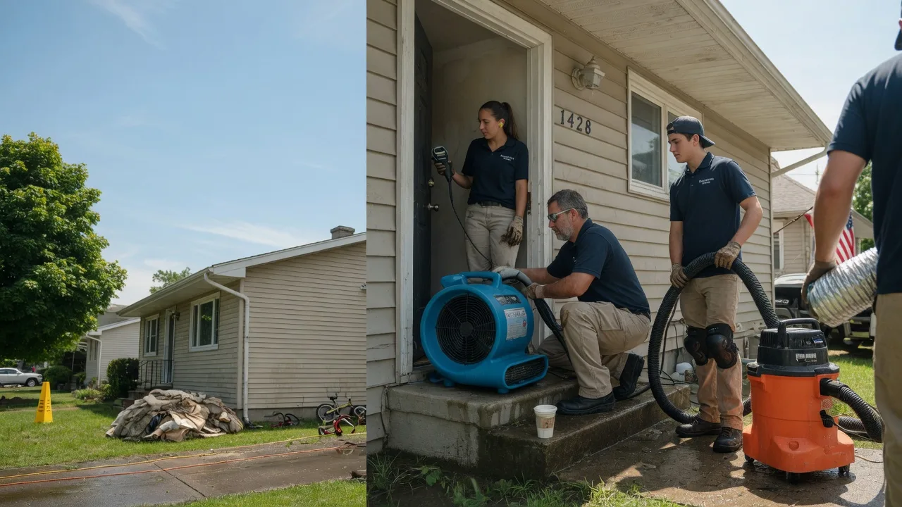 Water Damage Restoration in Petroleum, IN near me
